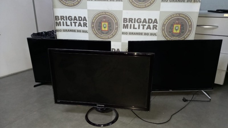 BM prende por furto em resid&ecirc;ncia