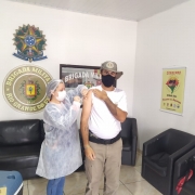 Vacinação dos Policiais