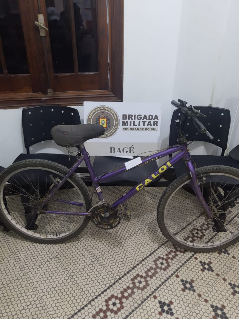 bike da vitima recuperada