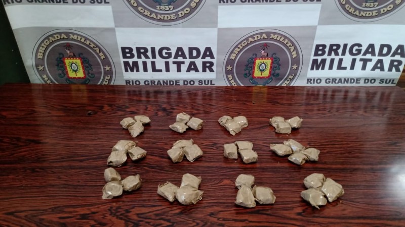 droga apreendida