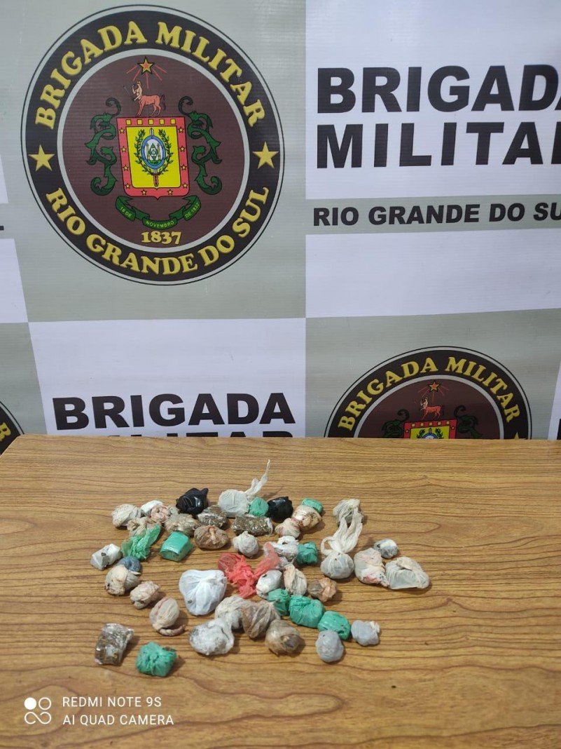 Prisão de dois indivíduos que arremessaram drogas para dentro do presídio