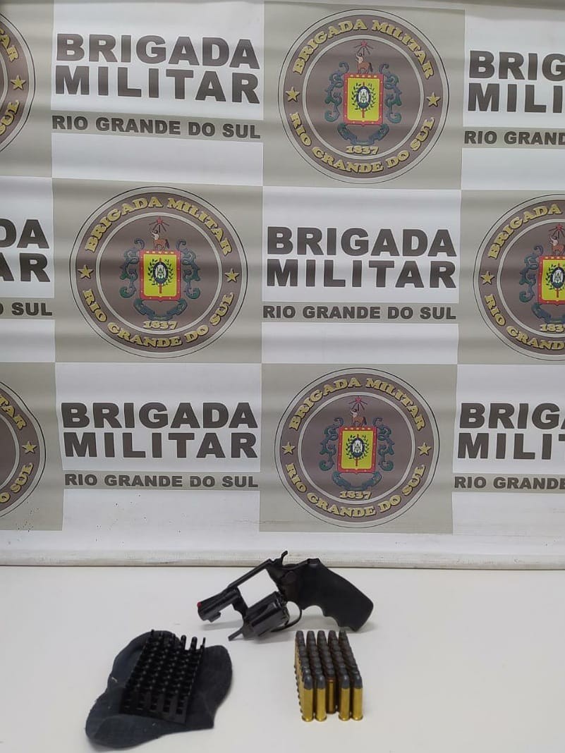 Arma apreendida em Farroupilha em 22 de maio