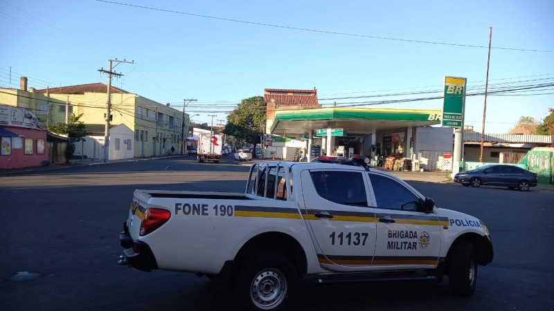 Policiamento em Nova Santa Rita e Canoas