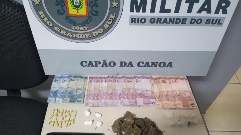Ocorr&ecirc;ncia de tr&aacute;fico de drogas em Cap&atilde;o da Canoa