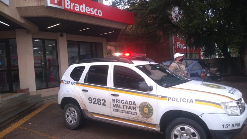 Policiamento em Nova Santa Rita e Canoas