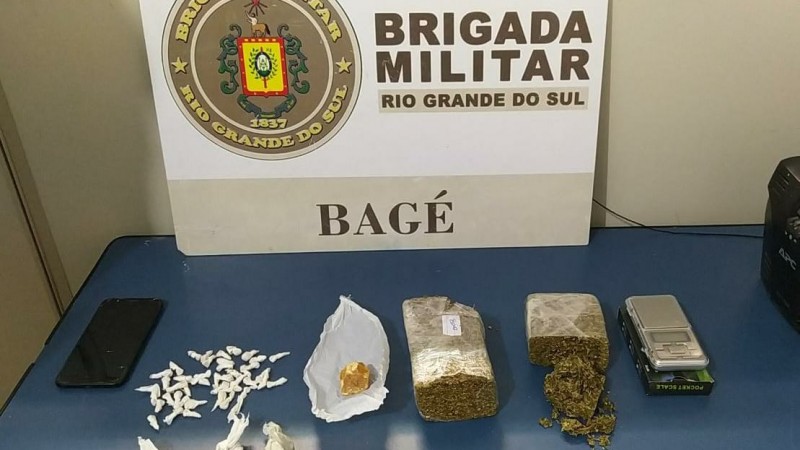 Drogas apreendidas