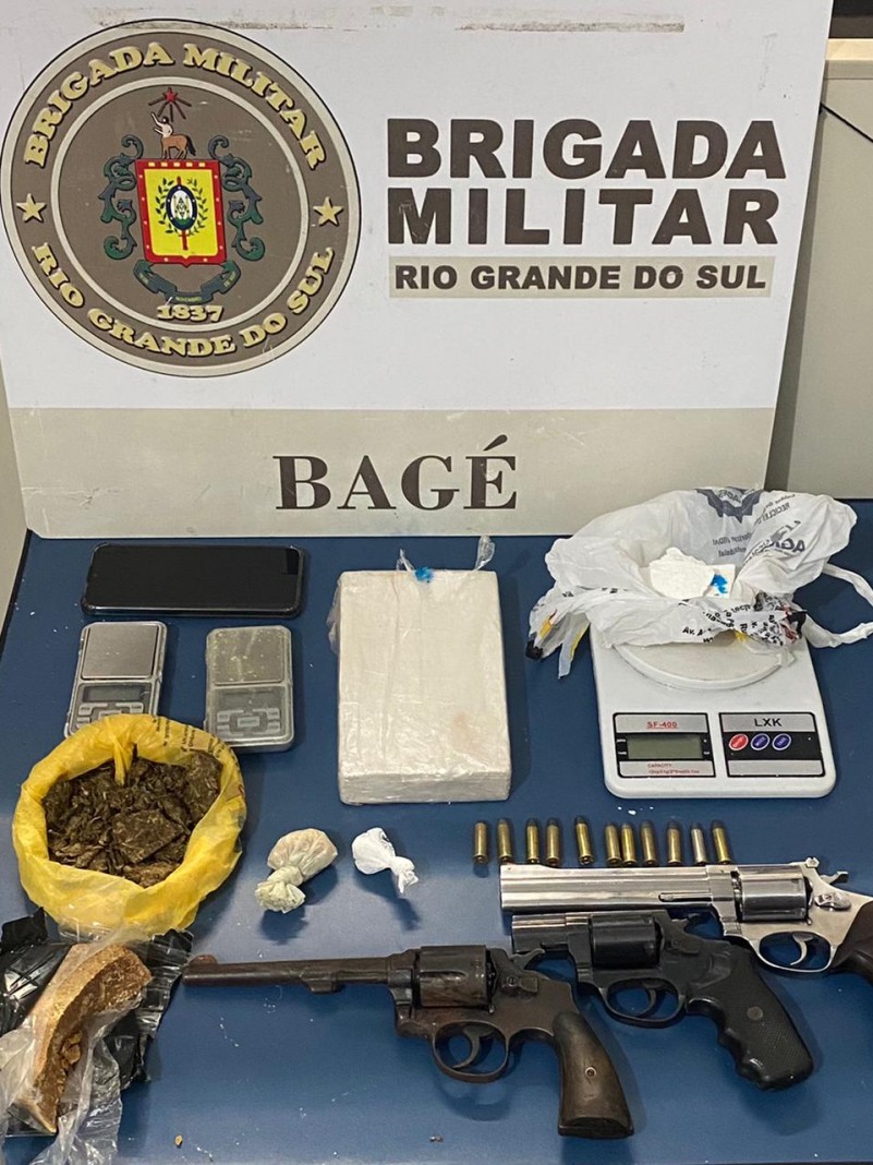 Drogas armas demais materiais