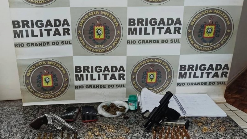 Brigada Militar prende assaltantes 