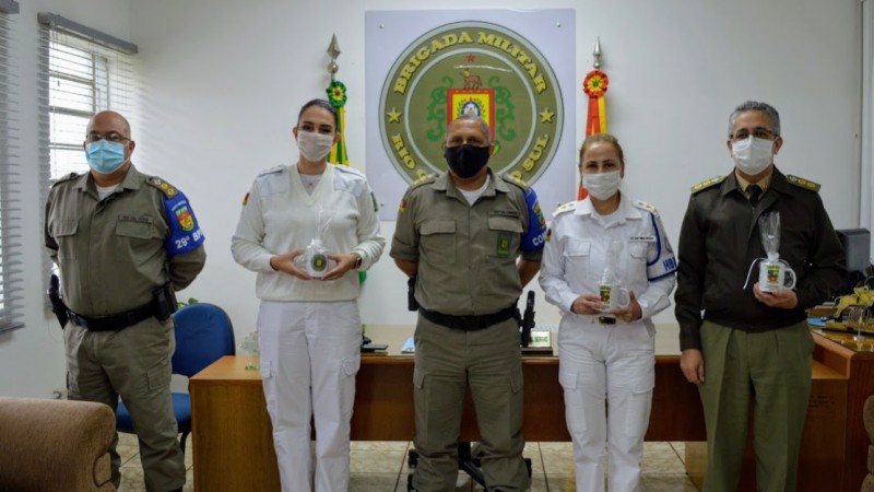 Biopsicossocial do Hospital da Brigada Militar de Santa Maria visita CRPO Miss&otilde;es