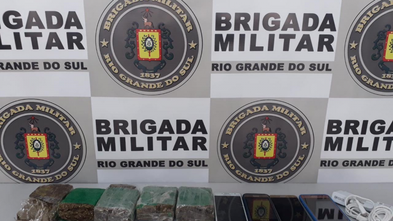 Material apreendido