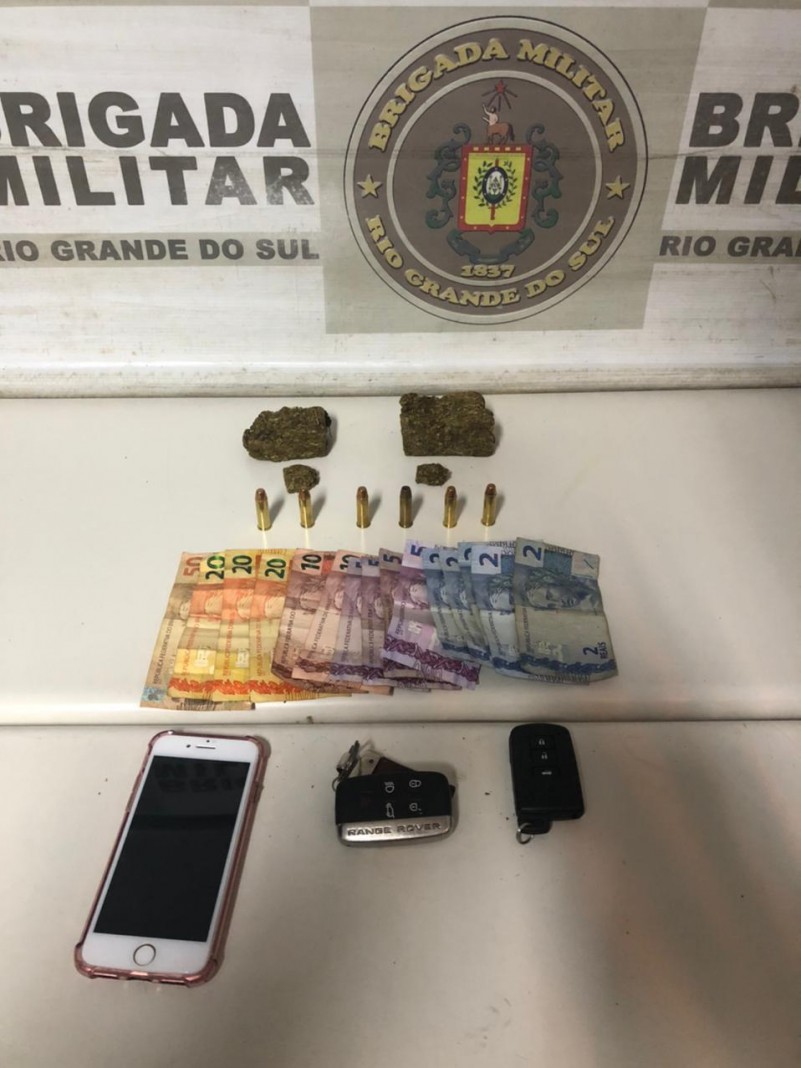 BM prende homem por tráfico de drogas em Tramandaí