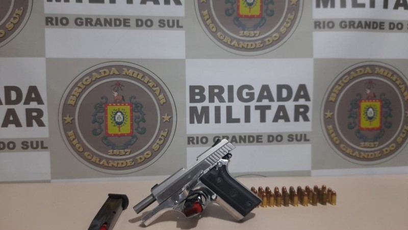 arma apreendida