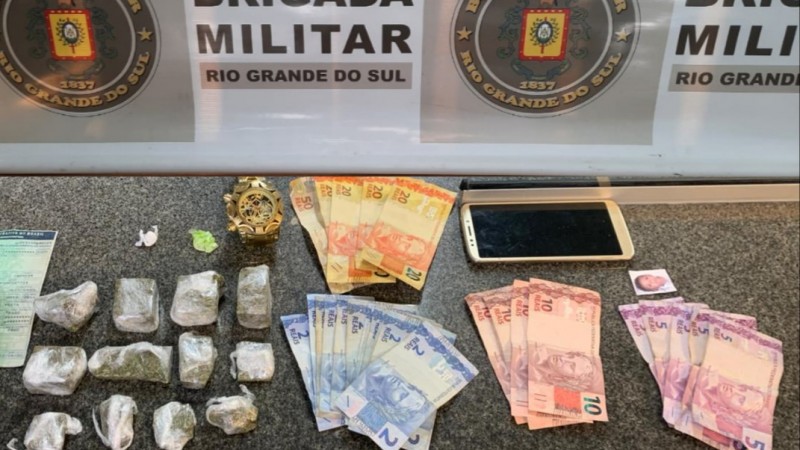 15&ordm; BPM prende indiv&iacute;duo por tr&aacute;fico de drogas em Canoas