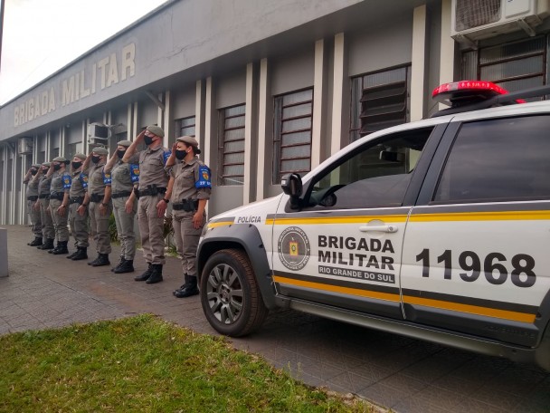 Homenagem do CRPO Missões por ocasião "Dia Estadual em Homenagem aos Policiais Militares Mortos em Serviço"