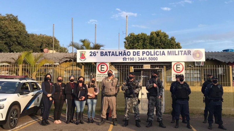 A&ccedil;&atilde;o foi desenvolvida entre a Brigada Militar de Cachoeirinha, Guarda Municipal e Conselho Tutelar