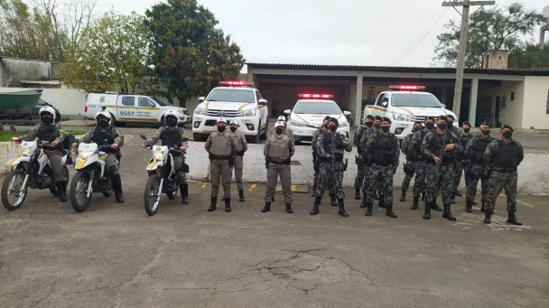 PMs da operação