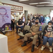 Patrulha Maria da Penha do 7ºRPMon participa de capacitação das promotoras legais populares