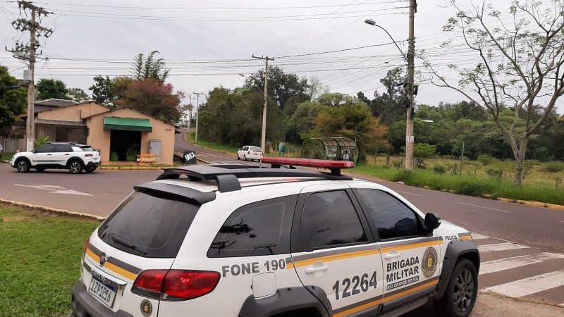 Policiamento em Nova Santa Rita e Canoas