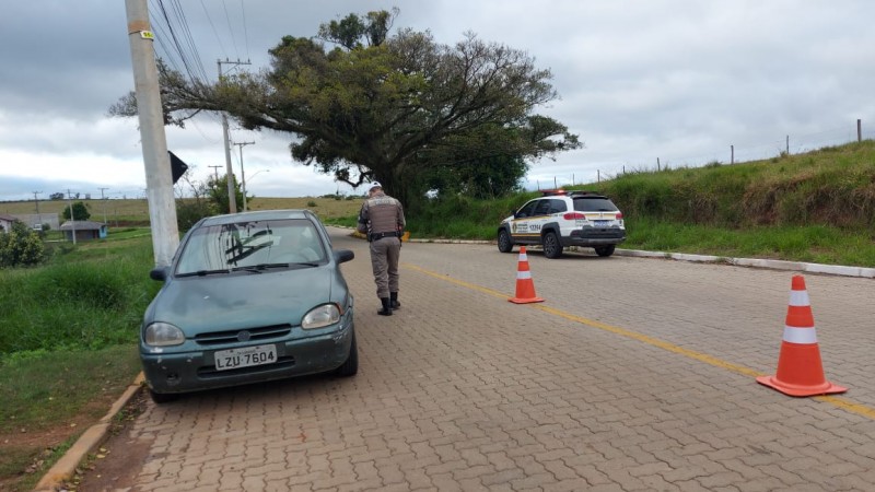 policiamento em Nova Santa Rita