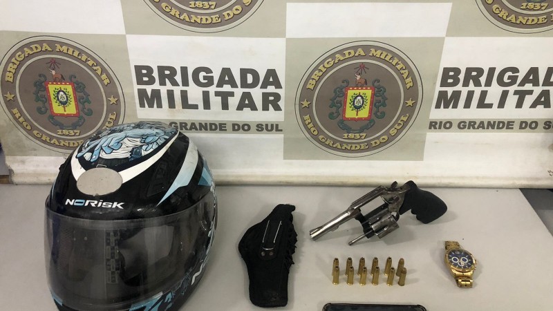 BM prende por porte ilegal de arma de fogo em Viam&atilde;o