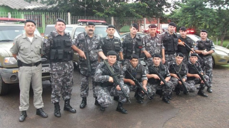 Pelot&atilde;o de Opera&ccedil;&otilde;es Especiais do 26&ordm; BPM, em 2007. 