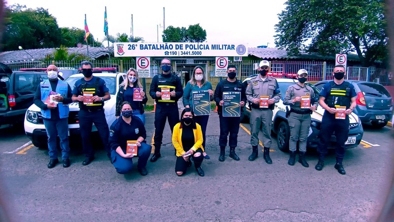 A&ccedil;&atilde;o foi desenvolvida pela Guarda Municipal de Tr&acirc;nsito de Cachoeirinha. 