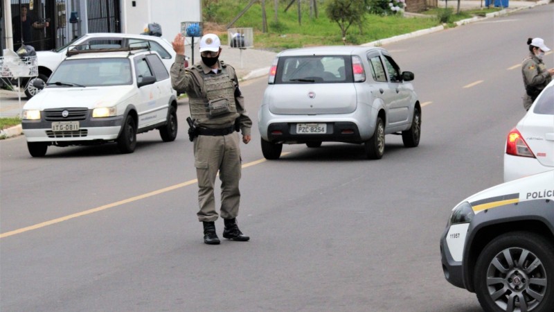 Barreira Policial da Opera&ccedil;&atilde;o Argos