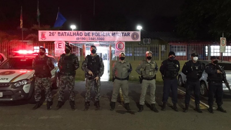 Opera&ccedil;&atilde;o Integrada "TE CUIDA RS" foi realizada pelo 26&ordm; BPM e Guarda Municipal. 