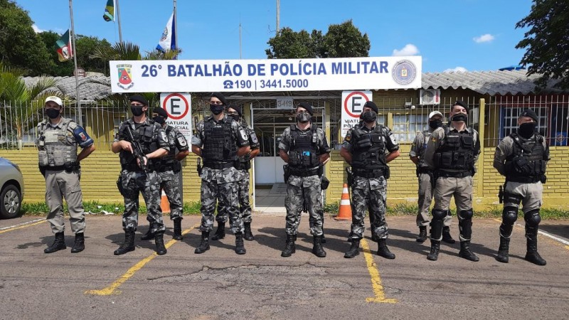 26º BPM realiza "Operação Metropolitana Mais Segura".