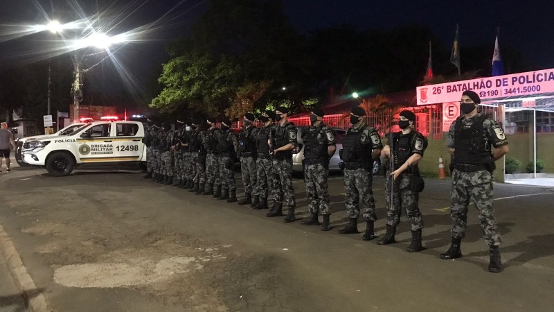 Ação foi desenvolvida pelo 26º BPM e 17º BPM. 