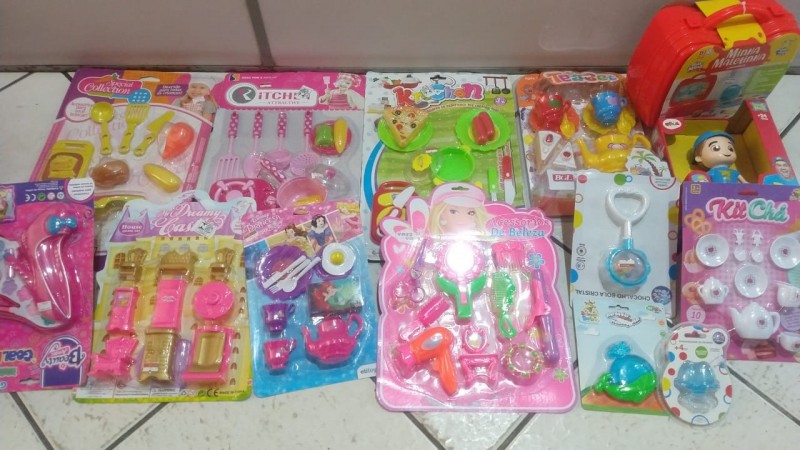 Material apreendido na a&ccedil;&atilde;o. 