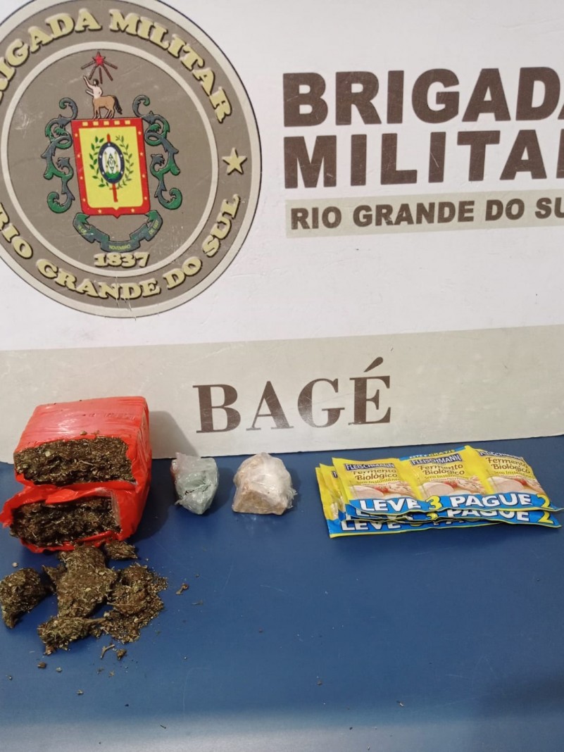 Drogas apreendidas