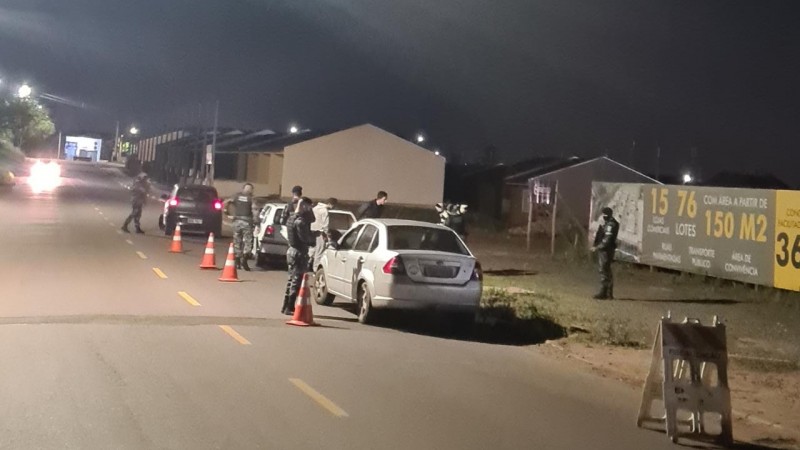 "Opera&ccedil;&atilde;o Esfor&ccedil;o Integrado" foi desenvolvida pelo 26&ordm; BPM e 15&ordm; BPM. 