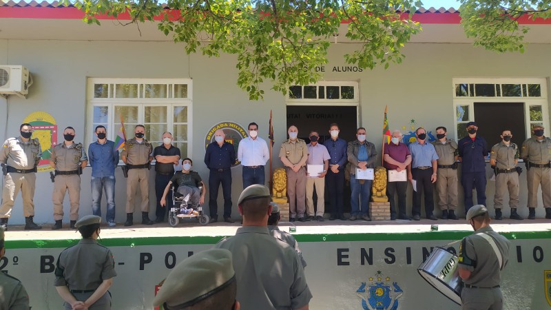 Comando Regional presta homenagem aos Ex-comandantes do Vale do Rio Pardo