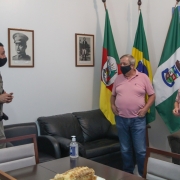 Cmt do Batalhão com empresários