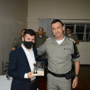 Comandante do 32º BPM e Prefeito de Estância Velha