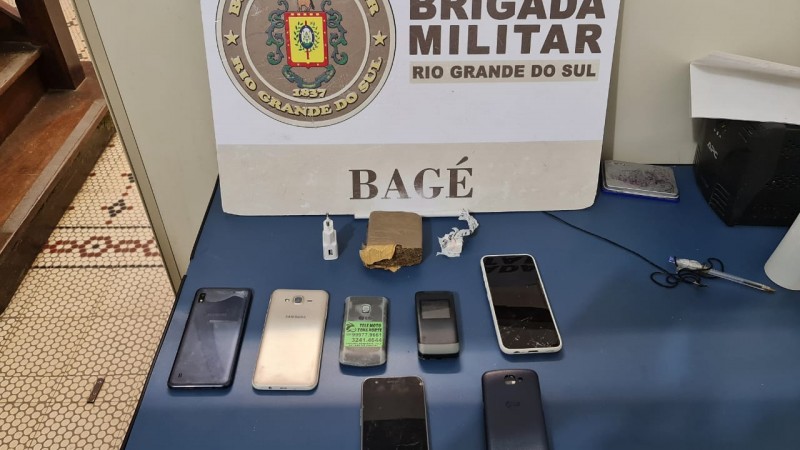 Droga e celulares