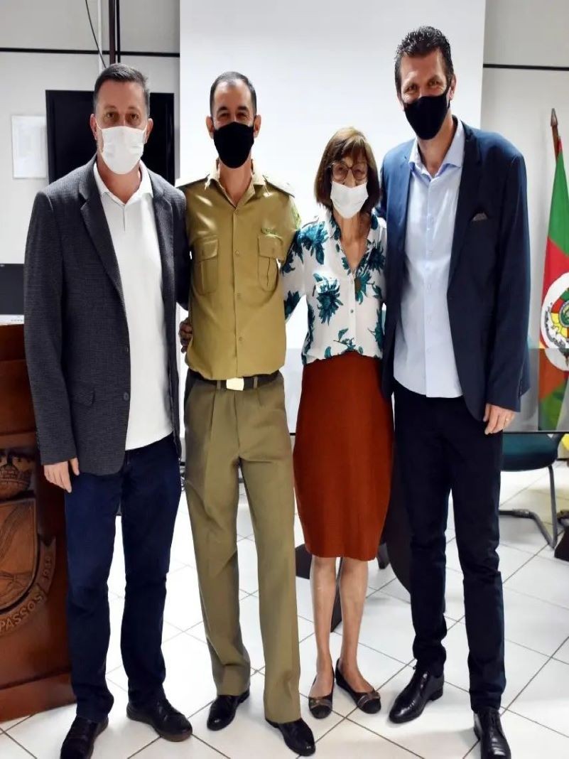 Comandante do Pelotão de Três Passos é empossado presidente do COMDICA