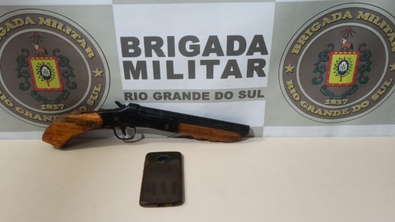 arma apreendida