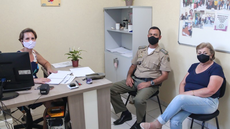 Assistentes e Comandante do 32º BPM