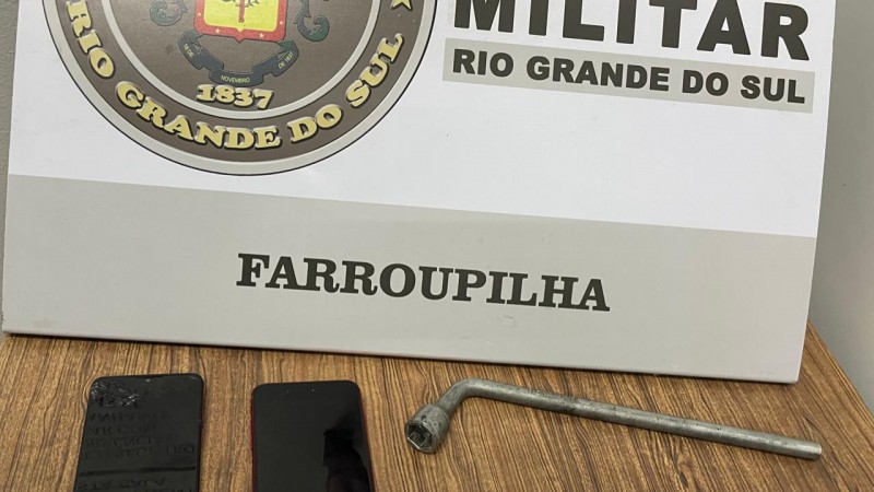 Roubo em Farroupila 04 dezembro