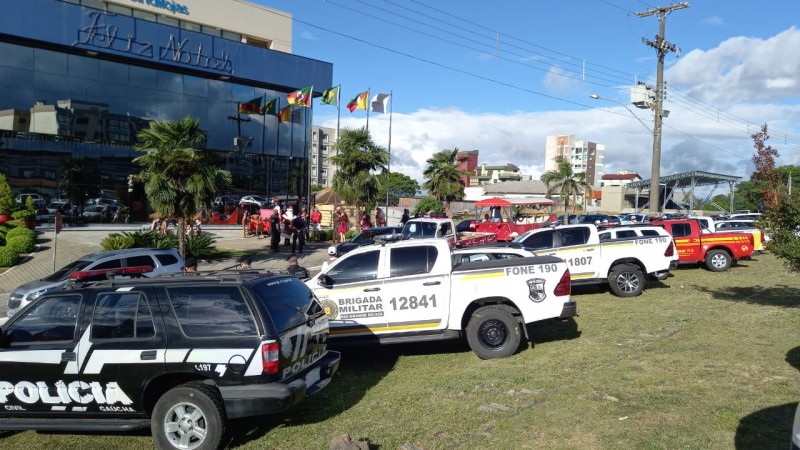 Lan&ccedil;amento Opera&ccedil;&atilde;o Integrada Papai Noel Farroupilha