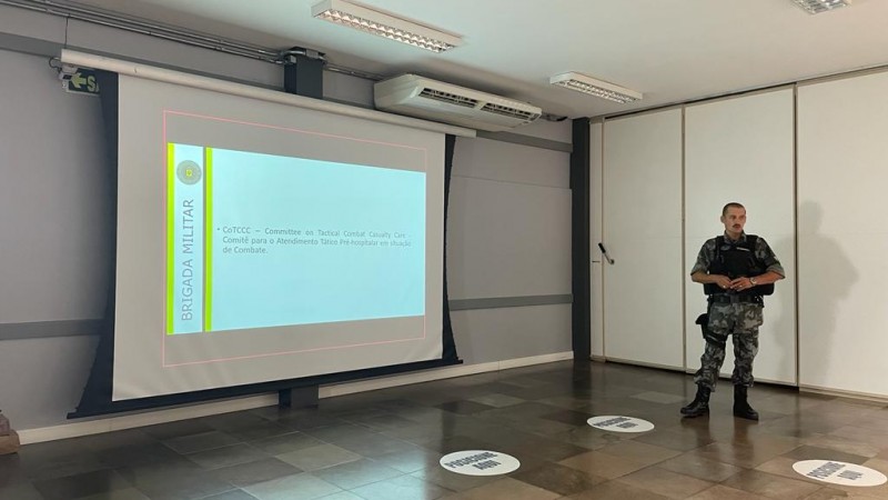 Palestra sobre preven&ccedil;&atilde;o no SESI