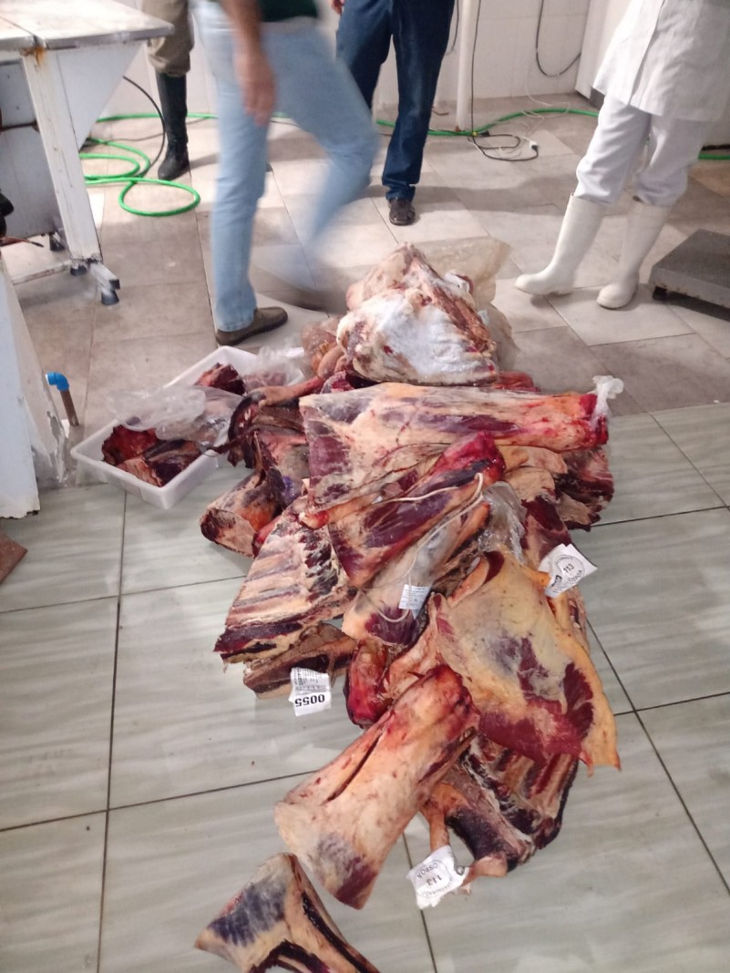 carnes apreendidas
