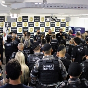 Reunião antes da operação