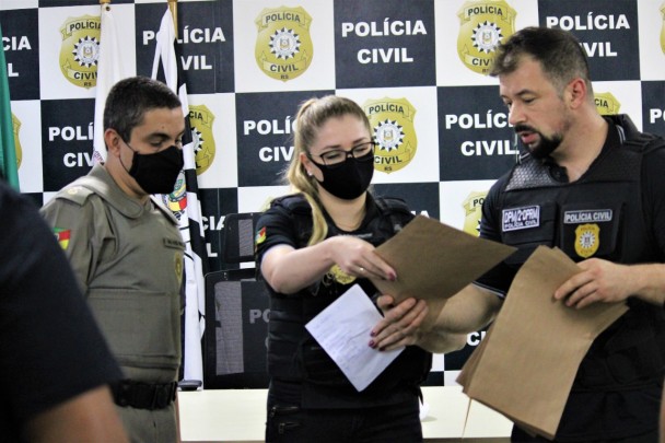 Distribuição dos mandados