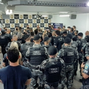 Reunião dos policiais