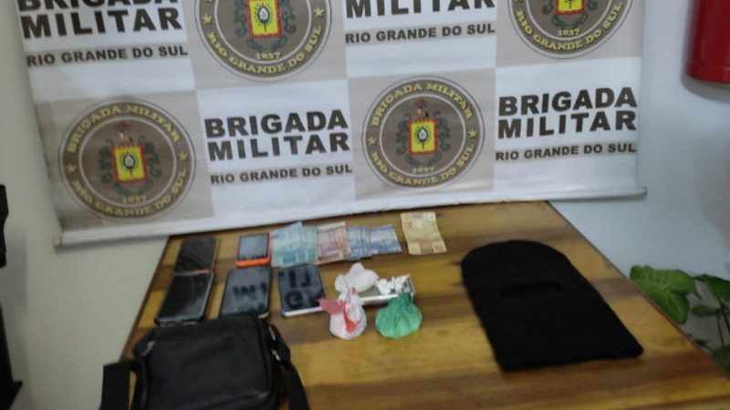 BM prende casal por tráfico de drogas