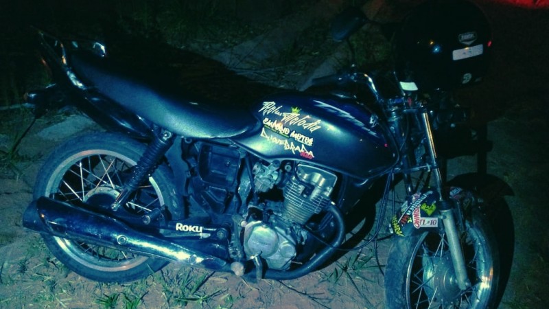 Moto apreendida