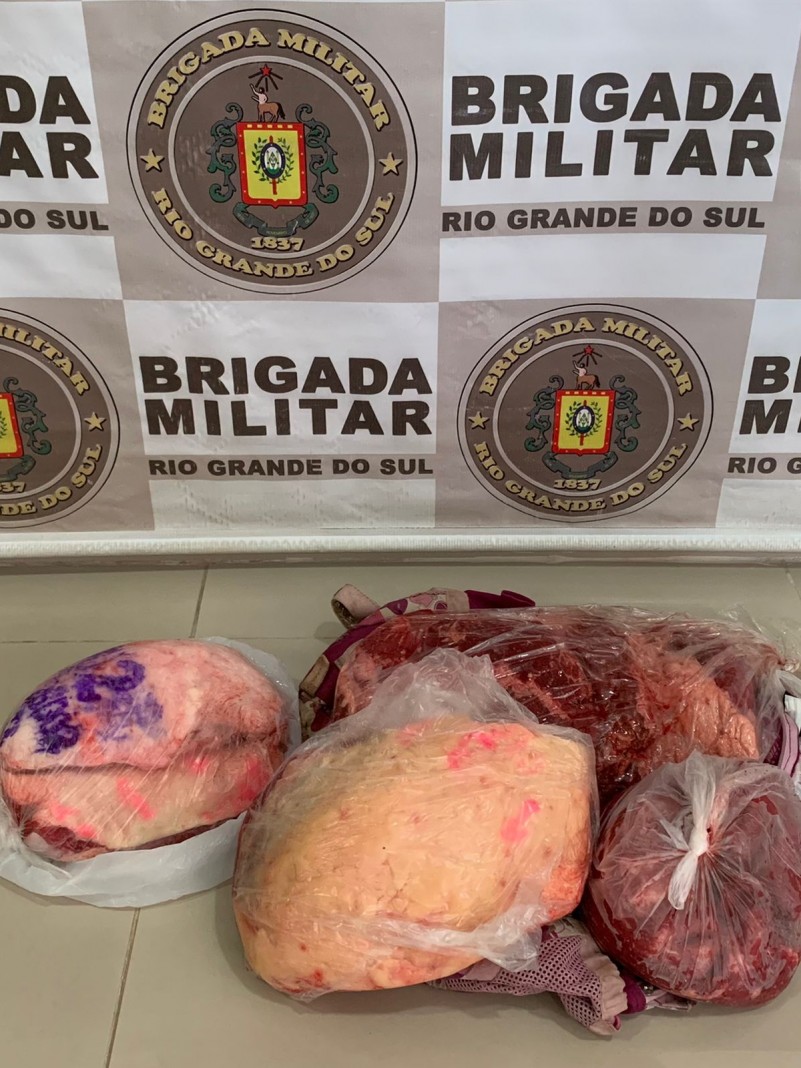 Carne irregular apreendida